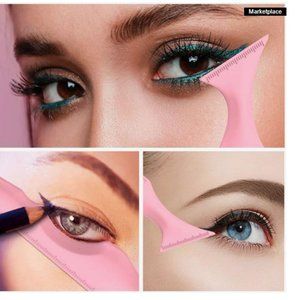 SILICONE BEAUTY RULER FOR WINGED EYELINER OR MAKEUP